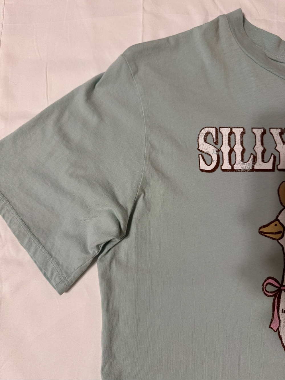 Originality “Silly Goose on the Loose" Graphic Tee - Mint - Picture 5 of 12